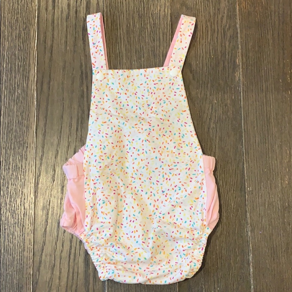 Sprinkles, Confetti Baby Girl Romper